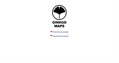 Desktop Screenshot of ginkgomaps.com